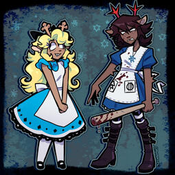 Noelle &amp; Dess in Wonderland